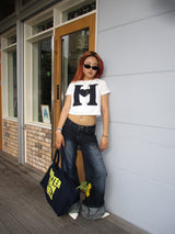 H dot Assortment cropped Tee