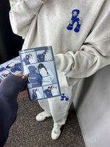 H flower logo hoodie setup