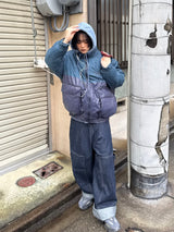 ツートーンポケットジーンズ