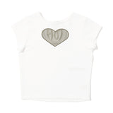 see through heart tee