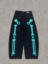 Bone Heart 牛仔褲