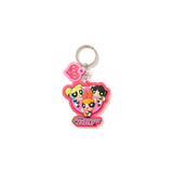 The Powerpuff Girls × HTH heart logo keychain