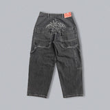 皇冠徽標牛仔褲