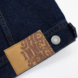 내면의 평화 데님 조끼