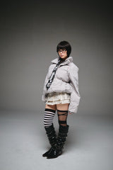 90 Logo Rich Puffer Jacket