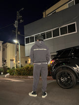 H flower logo hoodie setup