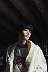 the inner peace logo zip hoodie