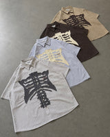 Bone Stripe S/S Shirt