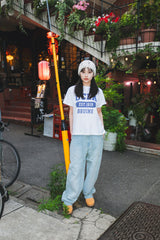 OVER DYE DOUBLE KNEE DENIM