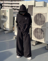 Genzai Metal Logo Sweat Baggy Pants