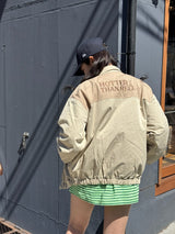 Bicolor Blouson Jacket