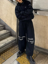 logo sweat pants