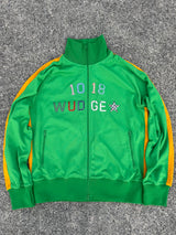 Patchwork track jacket