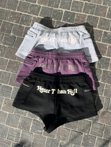 zip pocket shorts
