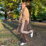 retro line track pants