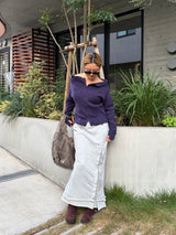 フレアードスウェットスカート