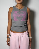 H HEART LOGO TANK