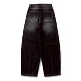 kirakira cocoon washed denim