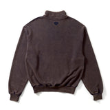 98vintage logo half zip