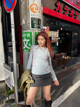 Shoulder point long Tee