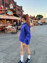 心臟徽標連帽衫