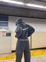 H flower logo hoodie setup