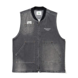 三葉草徽標牛仔布背心