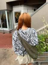 animal fur sweatshirt