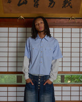 waffle docking check Western shirt