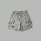 TECH LOGO NYLON HALF PANTS