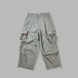技術徽標尼龍貨物褲