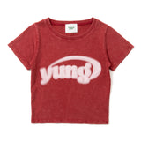 yung logo spray ss tee