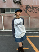 crazy pattern LS tee