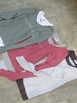 Layered border long tee