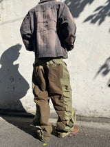 nylon shirring pants