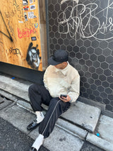 Bicolor Blouson Jacket