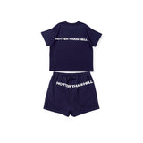 h flower logo short sleeve set up