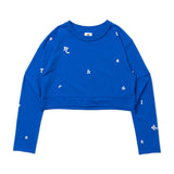 All over pattern long tee