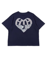HEART LOGO APPLIQUE TEE
