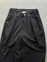 Wide Baggy Hook Western Slacks