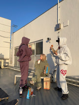 Vintage Like Heart Logo Hoodie