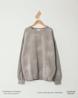 DAMAGE FADE PROCESSING CW LOGO SWEAT