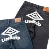 umbro × younger song straight denim