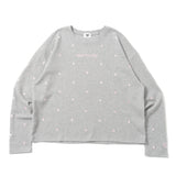 Random Heart Waffle Long Tee