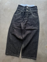 3-Layered Pearl Low-Rise Denim