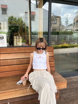 random heart tank top