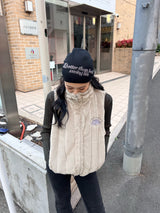 가짜 모피 조끼