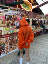 心臟徽標連帽衫