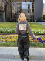 HTH × umbro cropped sweat