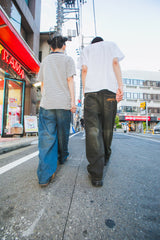 OVER DYE DOUBLE KNEE DENIM